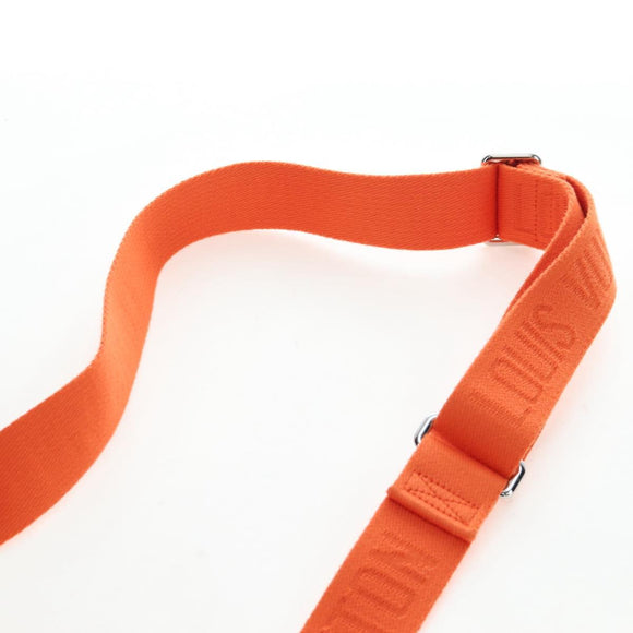 LOUIS VUITTON Keepall XS Shoulder Bag Leather Orange M81004 LV Auth 196076M