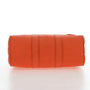 LOUIS VUITTON Keepall XS Shoulder Bag Leather Orange M81004 LV Auth 196076M-5