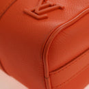 LOUIS VUITTON Keepall XS Shoulder Bag Leather Orange M81004 LV Auth 196076M-17