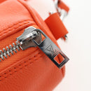 LOUIS VUITTON Keepall XS Shoulder Bag Leather Orange M81004 LV Auth 196076M-10