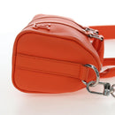 LOUIS VUITTON Keepall XS Shoulder Bag Leather Orange M81004 LV Auth 196076M-4