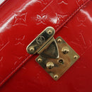 LOUIS VUITTON Monogram Vernis Spring Street Hand Bag Rouge M91135 LV Auth 196083-15