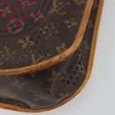 LOUIS VUITTON Monogram Perfo Musette Shoulder Bag Pink M95172 LV Auth 196087A-9