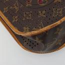 LOUIS VUITTON Monogram Perfo Musette Shoulder Bag Pink M95172 LV Auth 196087A-14