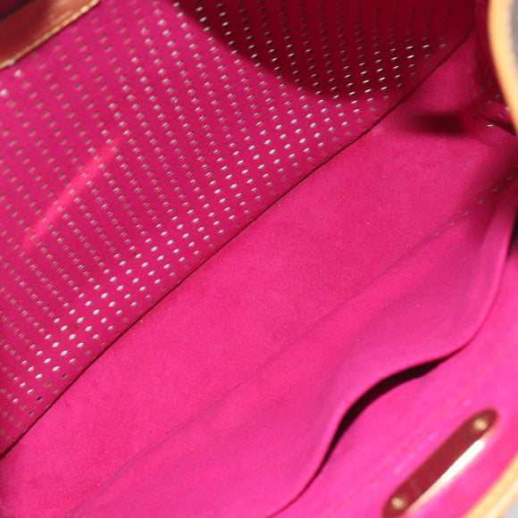 LOUIS VUITTON Monogram Perfo Musette Shoulder Bag Pink M95172 LV Auth 196087A