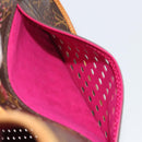 LOUIS VUITTON Monogram Perfo Musette Shoulder Bag Pink M95172 LV Auth 196087A-21