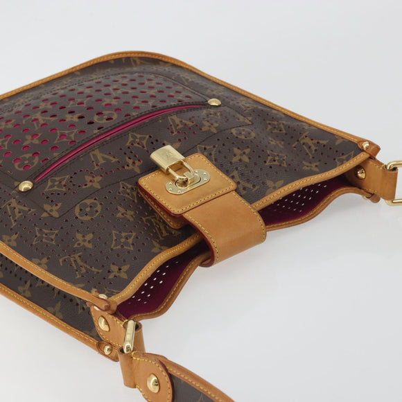 LOUIS VUITTON Monogram Perfo Musette Shoulder Bag Pink M95172 LV Auth 196087A