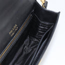 PRADA Shoulder Bag Leather Multicolor Gold Tone Auth 196091A-20