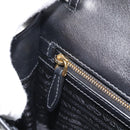 PRADA Shoulder Bag Leather Multicolor Gold Tone Auth 196091A-22