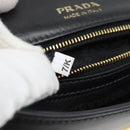 PRADA Shoulder Bag Leather Multicolor Gold Tone Auth 196091A-12
