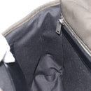 SAINT LAURENT Shoulder Bag Canvas Khaki Silver 757146 Auth 196092-18