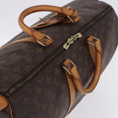 LOUIS VUITTON Monogram Keepall 50 Boston Bag M41426 LV Auth 196098A-7