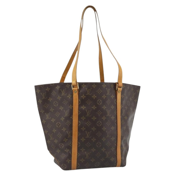 LOUIS VUITTON Monogram Sac Shopping Tote Bag M51108 LV Auth 196100A