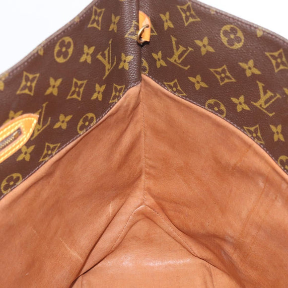 LOUIS VUITTON Monogram Sac Shopping Tote Bag M51108 LV Auth 196100A