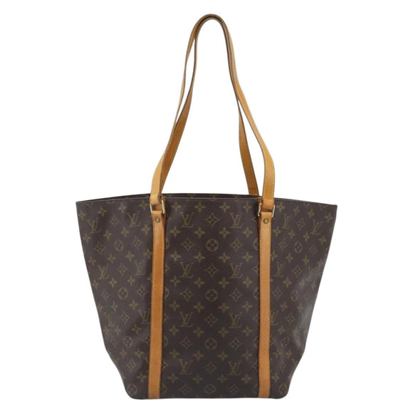 LOUIS VUITTON Monogram Sac Shopping Tote Bag M51108 LV Auth 196100A