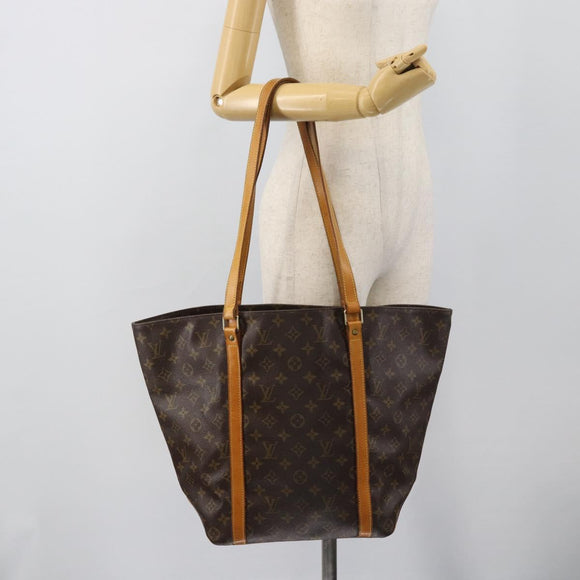LOUIS VUITTON Monogram Sac Shopping Tote Bag M51108 LV Auth 196100A