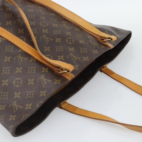 LOUIS VUITTON Monogram Sac Shopping Tote Bag M51108 LV Auth 196100A