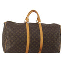 LOUIS VUITTON Monogram Keepall 55 Boston Bag M41424 LV Auth 196101-1