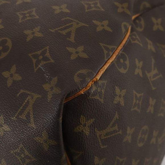 LOUIS VUITTON Monogram Keepall 55 Boston Bag M41424 LV Auth 196101