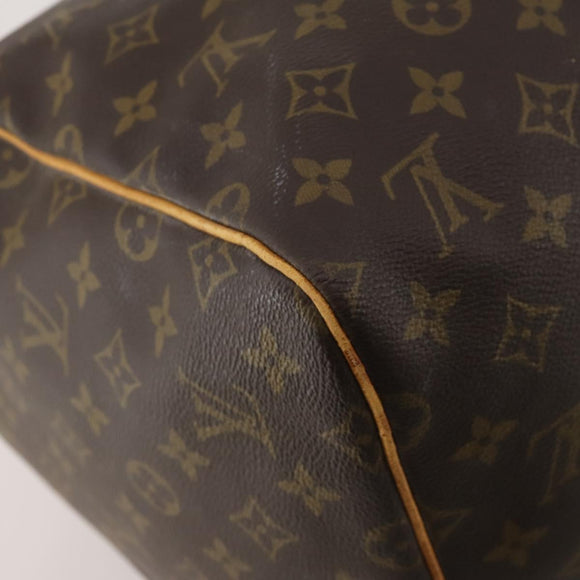 LOUIS VUITTON Monogram Keepall 55 Boston Bag M41424 LV Auth 196101