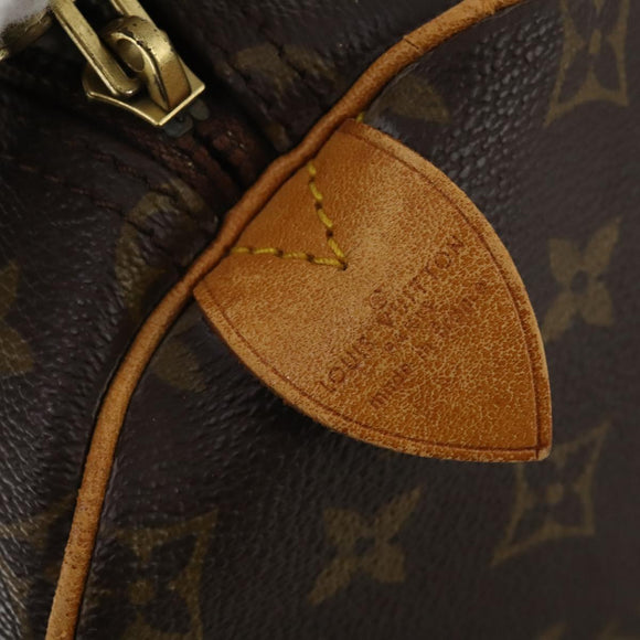 LOUIS VUITTON Monogram Keepall 55 Boston Bag M41424 LV Auth 196101