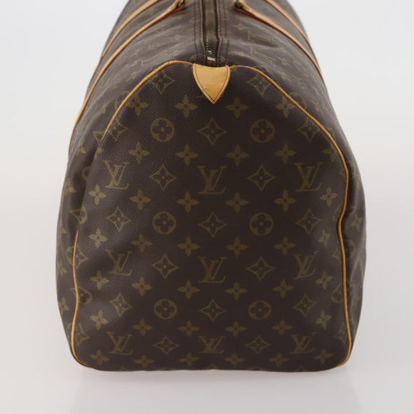 LOUIS VUITTON Monogram Keepall 55 Boston Bag M41424 LV Auth 196101