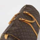 LOUIS VUITTON Monogram Keepall 55 Boston Bag M41424 LV Auth 196101-6