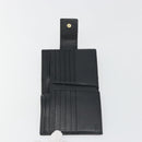 GUCCI GG Canvas Abby Compact Wallet Black Gold Tone 141411 Auth 196104-13