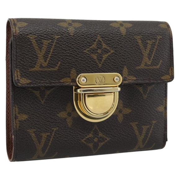 LOUIS VUITTON Monogram Portefeuille Koala Wallet N60005 LV Auth 196105