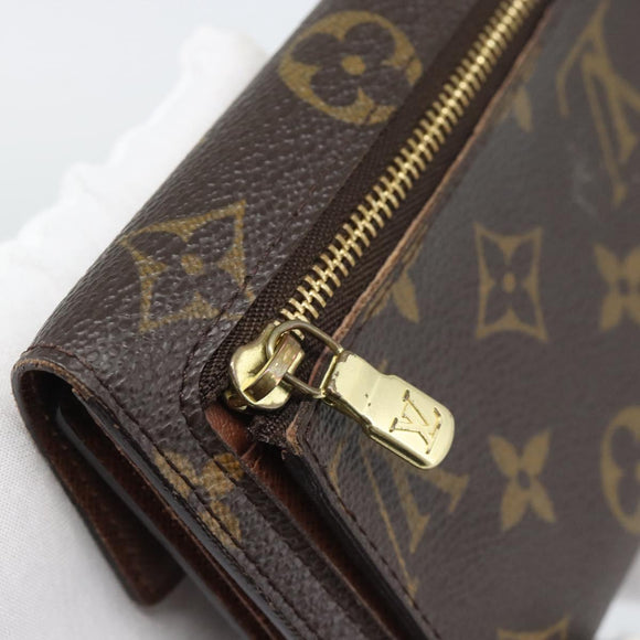 LOUIS VUITTON Monogram Portefeuille Koala Wallet N60005 LV Auth 196105