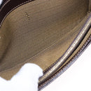 FENDI Zucca Canvas Long Wallet Black Brown Auth 196107V-16