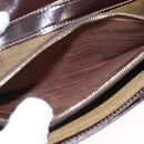 FENDI Zucca Canvas Long Wallet Black Brown Auth 196107V-20