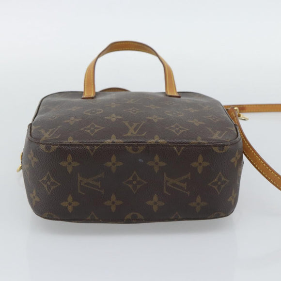 LOUIS VUITTON Monogram Spontini Hand Bag M47500 LV Auth 196112