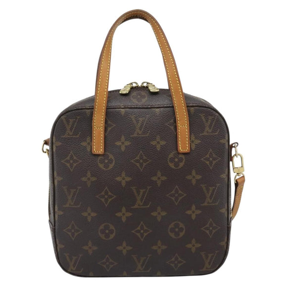 LOUIS VUITTON Monogram Spontini Hand Bag M47500 LV Auth 196112