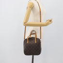 LOUIS VUITTON Monogram Spontini Hand Bag M47500 LV Auth 196112-23