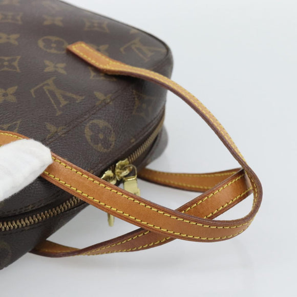 LOUIS VUITTON Monogram Spontini Hand Bag M47500 LV Auth 196112