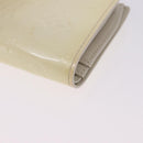 LOUIS VUITTON Vernis Porte Monnaie Viennois Patent leather M91363 LV Auth 196113-16