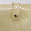 LOUIS VUITTON Vernis Porte Monnaie Viennois Patent leather M91363 LV Auth 196113-17