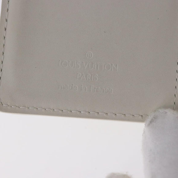 LOUIS VUITTON Vernis Porte Monnaie Viennois Patent leather M91363 LV Auth 196113
