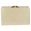 LOUIS VUITTON Vernis Porte Monnaie Viennois Patent leather M91363 LV Auth 196113-3