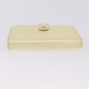 LOUIS VUITTON Vernis Porte Monnaie Viennois Patent leather M91363 LV Auth 196113-7