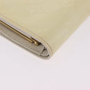 LOUIS VUITTON Vernis Porte Monnaie Viennois Patent leather M91363 LV Auth 196113-8