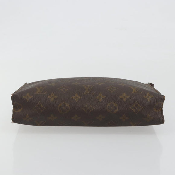 LOUIS VUITTON Monogram Poche Toilette 26 Pouch M47542 LV Auth 196116