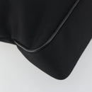 BURBERRY Shoulder Bag Canvas Black Silver Auth 196119-11