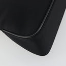 BURBERRY Shoulder Bag Canvas Black Silver Auth 196119-13