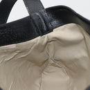 BURBERRY Shoulder Bag Canvas Black Silver Auth 196119-18