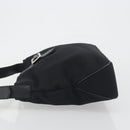 BURBERRY Shoulder Bag Canvas Black Silver Auth 196119-5