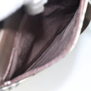 BURBERRY Nova Check Shoulder Bag Canvas Beige Silver Auth 196121-22