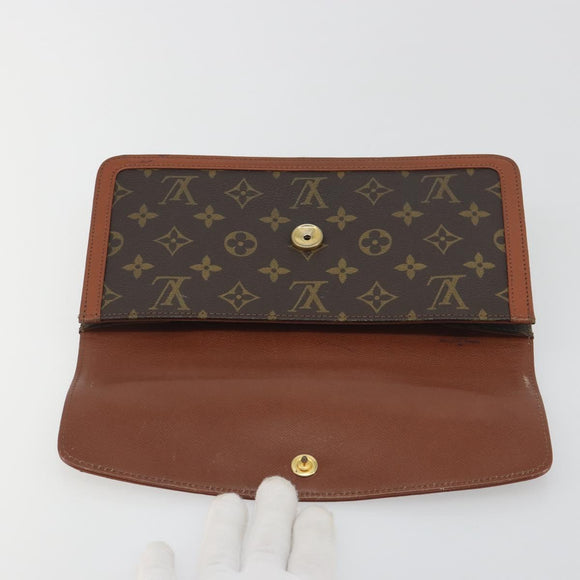 LOUIS VUITTON Monogram Pochette Dam PM Clutch Bag M51812 LV Auth 196134