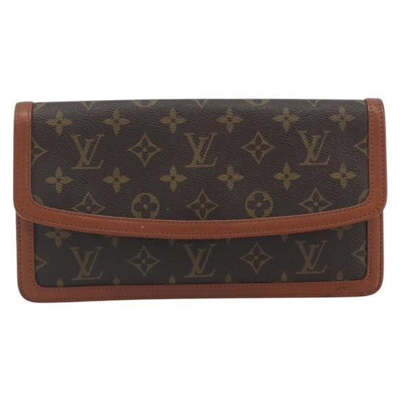 LOUIS VUITTON Monogram Pochette Dam PM Clutch Bag M51812 LV Auth 196134